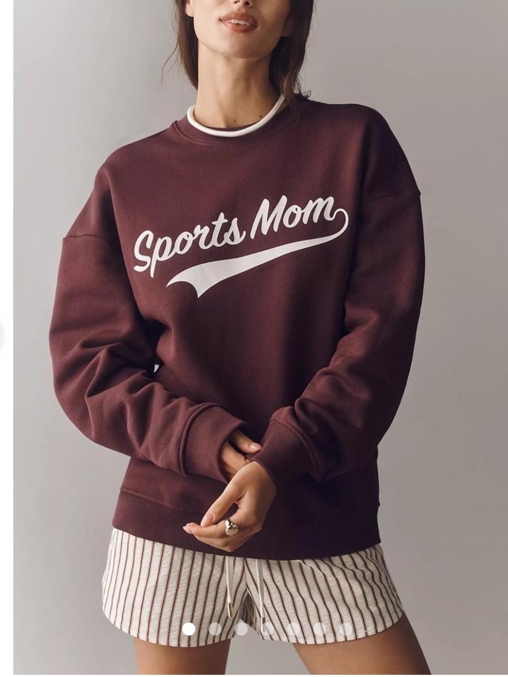 Favorite daughter sports mom sweater